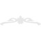 Ekena Millwork Pitch Florence Architectural Grade PVC Gable Pediment, 72"W x 18"H x 1"P (6/12) GPP072X018X100FLO - alternate 3